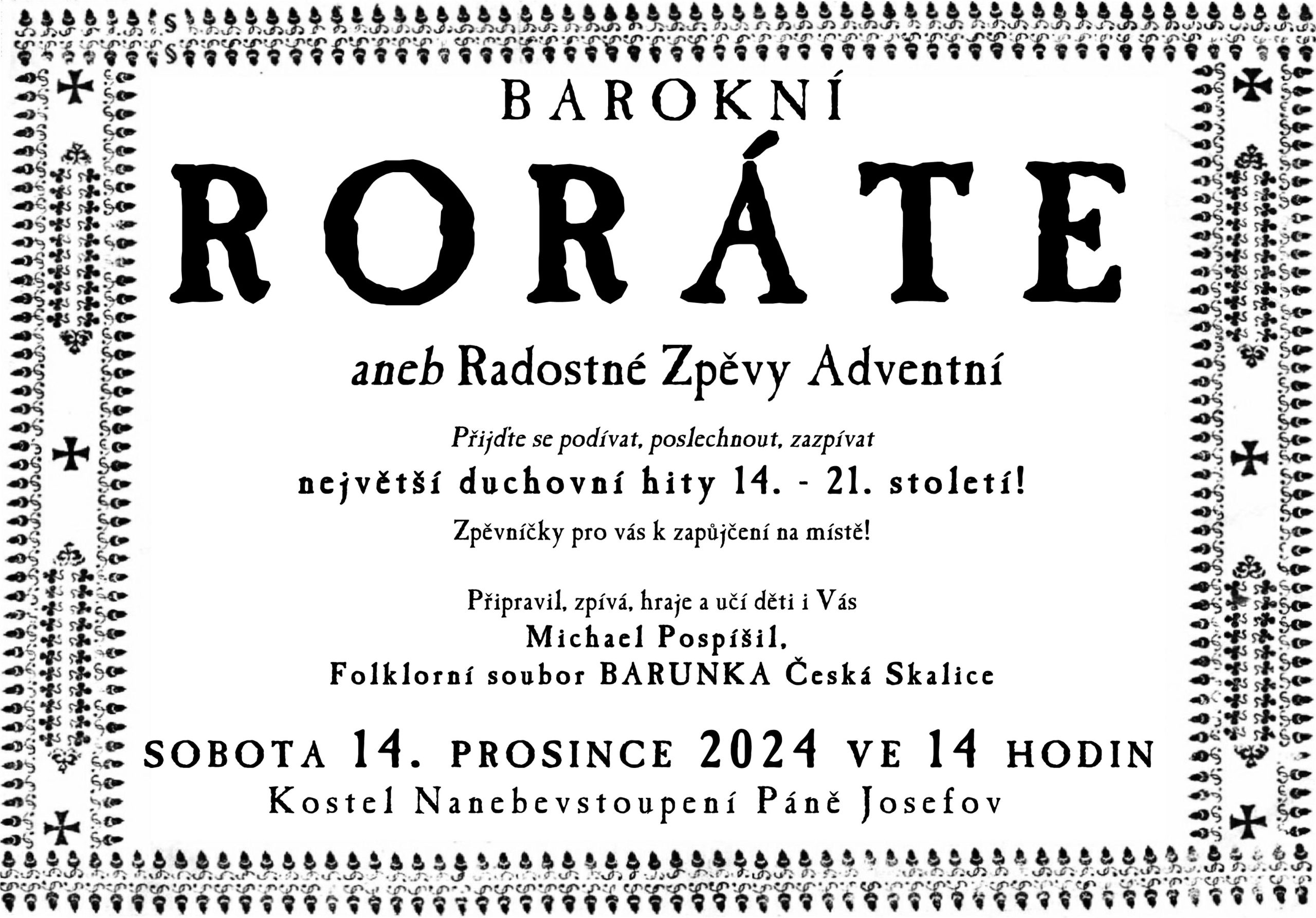 Roráty Josefov 2024